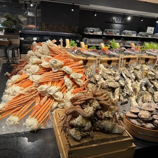 口コミ一覧 : 海鮮ブッフェダイニング 銀座八芳 新宿店 - 新宿三丁目
