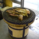節子鮮魚店 - カンパチのお腹の部分