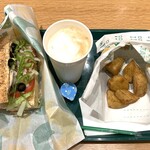 サブウェイ - 料理写真:ツナ+ポテトドリンクセット
