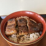 うな錦 - ランチうな丼　仰向け