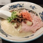弘明寺丿貫 - 牛骨マー油ラーメン