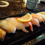 回転寿司　神田川 日の出店 - ランチ　にぎり