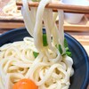 旧軽井沢 うどん カフェ 造田製麺所 - 卵醤油うどん 並 冷(黄身)