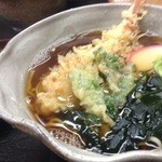 そば処 桂 - 天ぷら蕎麦（大盛）