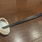 旬菜・鮮魚 居酒屋 徳ちゃん - 箸置きカワイイ