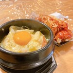 創作韓国料理 朴's kitchen - トッポギ（カルボナーラ）＆ヤンニョムチキン