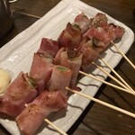 とりのすけ - 料理写真:ワンモアアスパラベーコン
