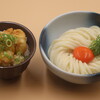 udon noodles 麺候 - 料理写真:麺候セット(梅)
・選べるうどん(温･冷)
かけ、ぶっかけ、卵醤油
・選べるごはん
⾁ご飯、ミニ鶏天丼、ミニ天丼