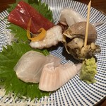 快 - 刺し盛り　えんがわあります