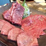YORONIKU TOKYO AZABUDAIHILLS - 焼き物 塩（ロース、上タン、上ハラミ）