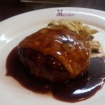 グリルエールチーズハンバーグ