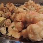 ふじもと亮平 - たらのフリッター絶品。