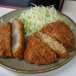 常連メニュー メンチ・串カツコンボ定食