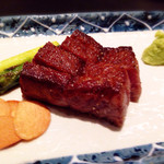 和食と鉄板料理 美くに - 黒毛和牛のミニステーキ