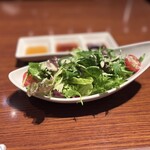 鉄板焼　利花苑 - グリーンサラダ