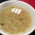 中国家庭料理 神洲之華 - ランチのスープ
      旨し！