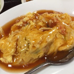 中国家庭料理 神洲之華 - サービスランチ
      蟹肉玉子焼甘酢アップ！