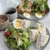 ベーカリーカフェ モーツアルト - おめめパッチリセット(ラズベリーホイップサンド)