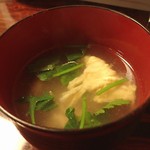 政長 - 椀；裂鶏と掻卵 @2015/04/11