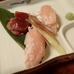 政長 - 刺；笹身と砂肝 @2015/04/11