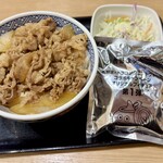 吉野家 - 料理写真:ドラクエウォークセット
牛丼(並盛)+ミニサラダ+フィギュア