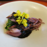 米倉 - 15.4月 ホタルイカ カブの花 海苔酢がけ