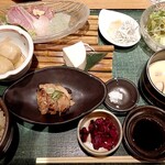 別邸 竹の庵 - 竹の庵膳（1,500円）　食後のドリンク付
