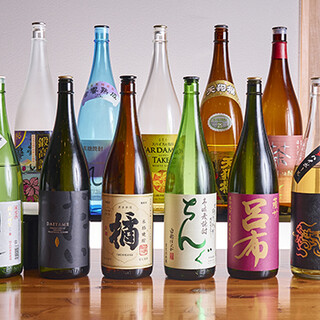 《焼酎約20種＆月替わり日本酒》飲み放題も充実♪