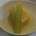 ナンナカフェ - ふきと高野豆腐