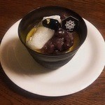 九二四四 - かぼちゃのプリンぜんざい