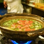 うを徳 - 2015.4 物集女タケノコと奈良花山椒と北海道牛肉の鍋