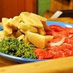 うを徳 - 2015.4 京都物集女タケノコと北海道牛肉と奈良花山椒