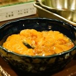 うを徳 - 2015.4 明石の鯛の肝、胃袋、卵