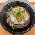 ペッパーランチ - 料理写真:ワールドペッパーライス890円 一皿無料創業祭