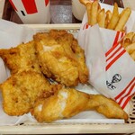 ケンタッキーフライドチキン - 料理写真:オリジナルチキン&骨なしケンタッキー