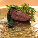 saveur - 滝川産　鴨肉の炭火焼