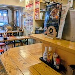 串屋横丁 - カウンター席から