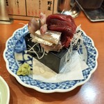 満天酒場 - マグロなど三種盛り