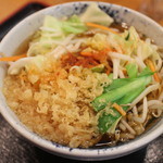 しぶそば - 料理写真:ぴり辛野菜そば