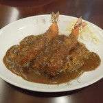 福島・上等カレー 府立体育館前店 - エビフライカレー