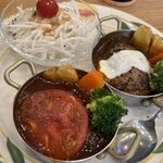 ハンバーグ・フレンチトースト はひふ - 