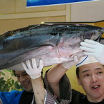 大江戸温泉物語 恵那峡 - 2015年03月18日（水）　夕食・・マグロ解体ショー