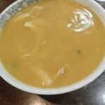 にしきそば - 料理写真:とりカレーそば。正直ハマらなかった