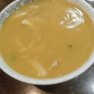 にしきそば - 料理写真:とりカレーそば。正直ハマらなかった