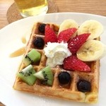 カフェ ルアナ - ワッフル1枚