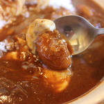 カレー専門店 KEN - 牡蠣は揚げてある