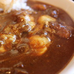 カレー専門店 KEN - 牡蠣カレー、チーズと揚げ玉ねぎ