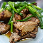 居酒屋 とよ - まぐろほほ肉炙り