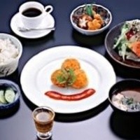 【伊勢海老のクリームコロッケ定食】