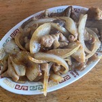 ラーメン定度 - 半ホルモン炒め